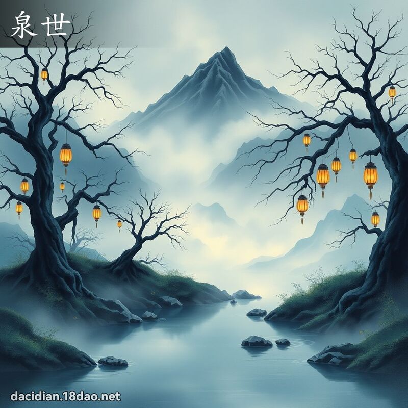 泉世 - 國語大辭典配圖
