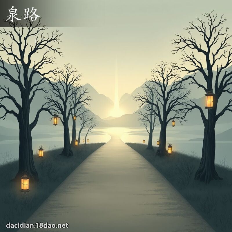 泉路 - 國語大辭典配圖