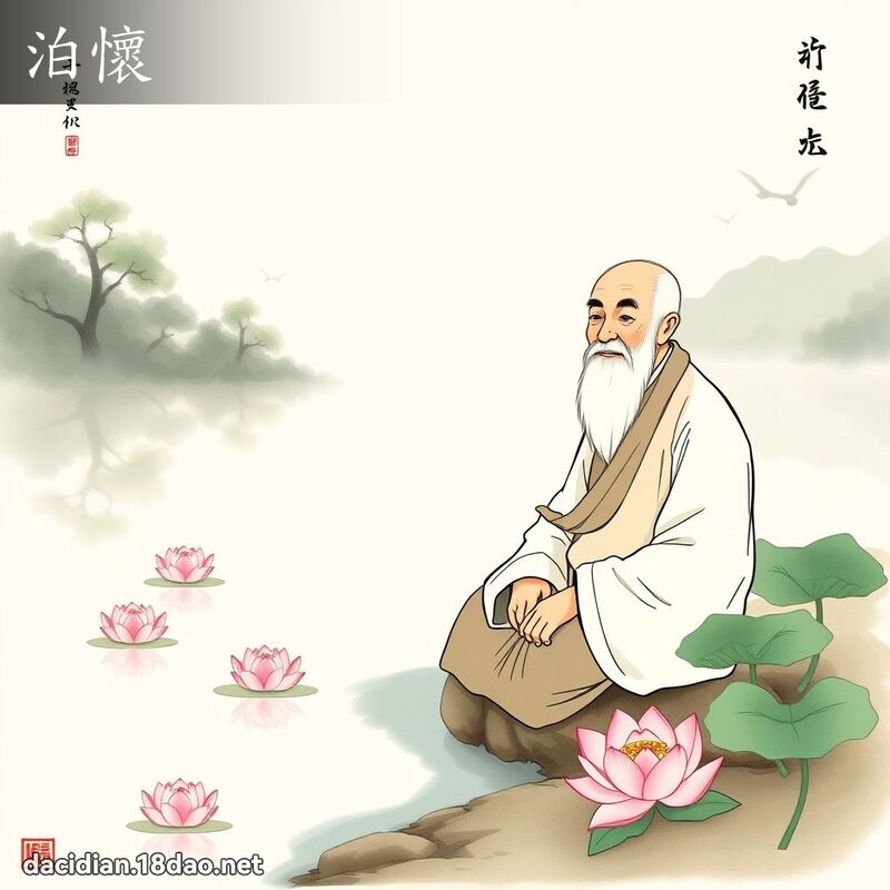 泊怀 - 国语大辞典配图