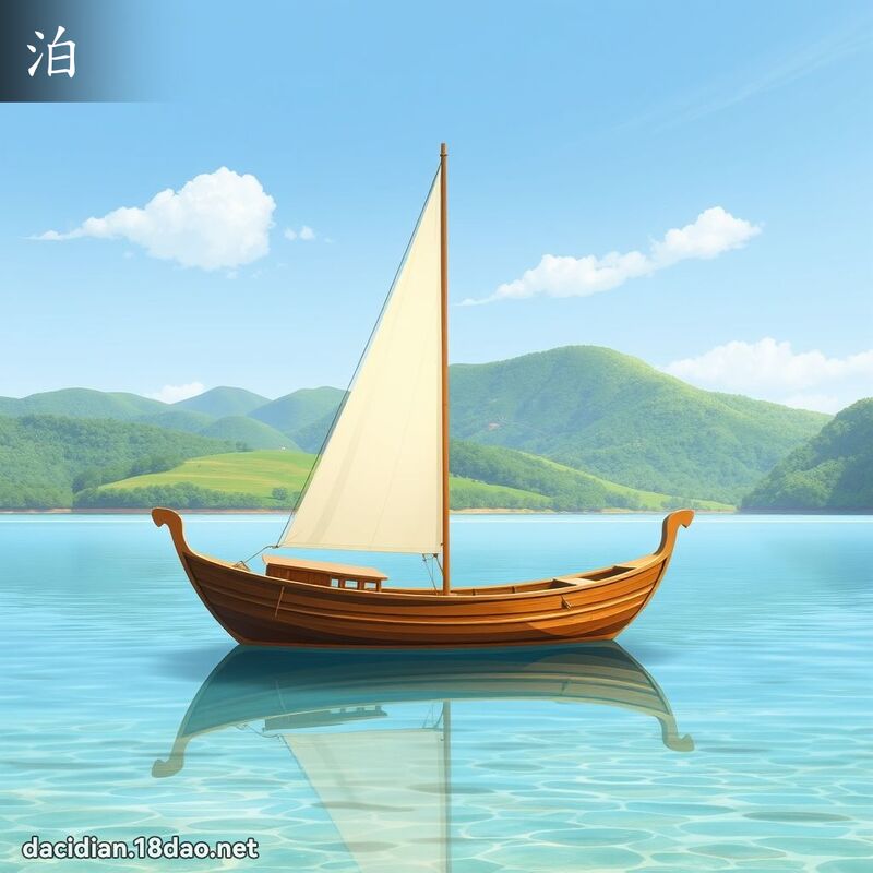 漢字: 泊 (多音字)