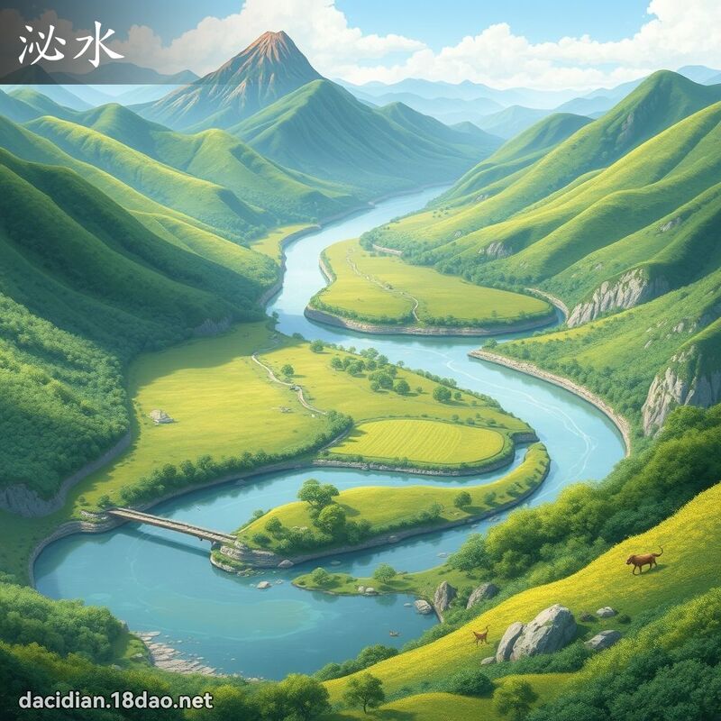 泌水 - 國語大辭典配圖