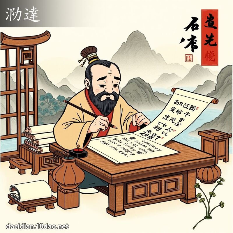 泐達 - 國語大辭典配圖