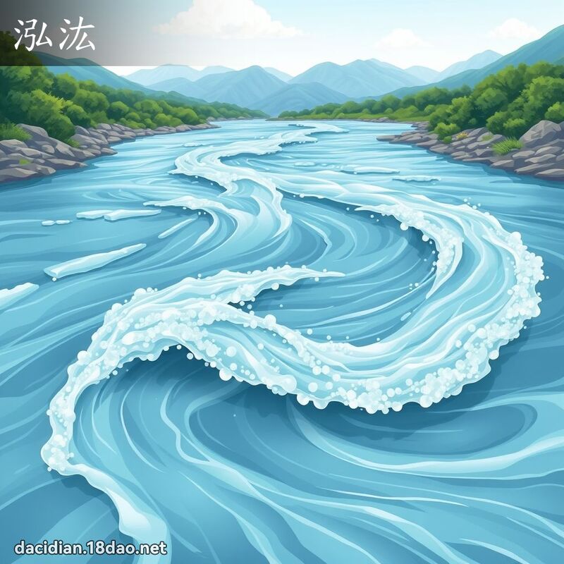 泓汯 - 國語大辭典配圖