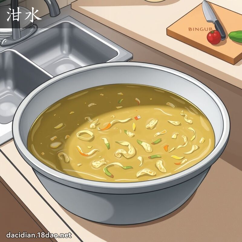 泔水 - 国语大辞典配图