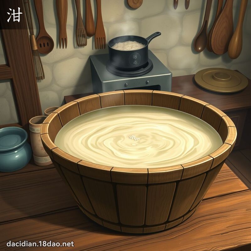 泔 - 国语大辞典配图