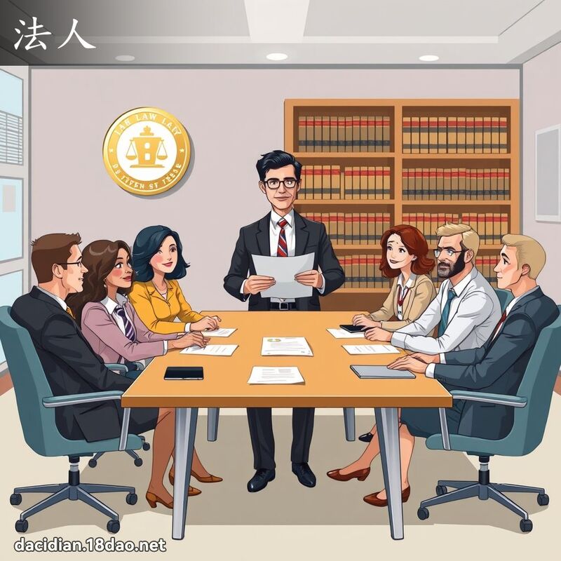 法人 - 國語大辭典配圖