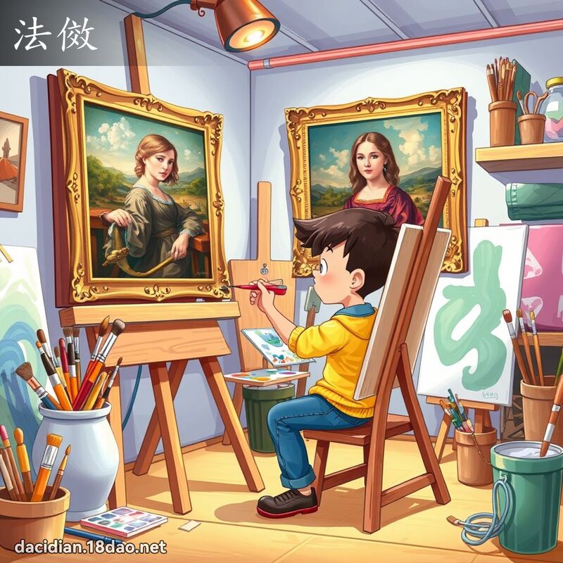 法傚 - 國語大辭典配圖