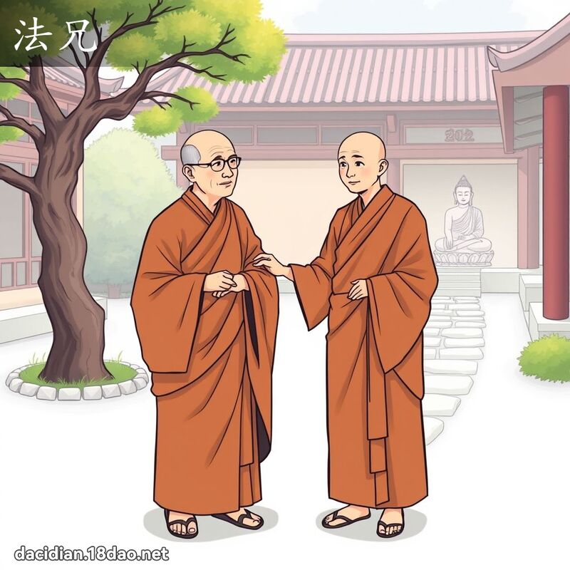 法兄 - 国语大辞典配图