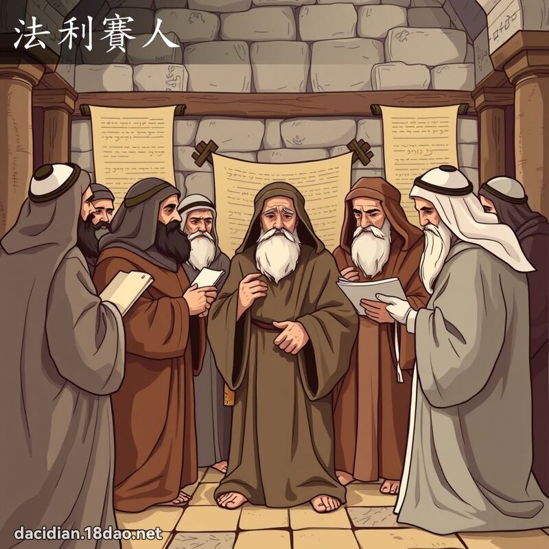 法利赛人 - 国语大辞典配图