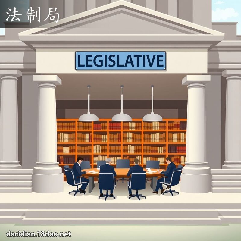 法制局 - 國語大辭典配圖