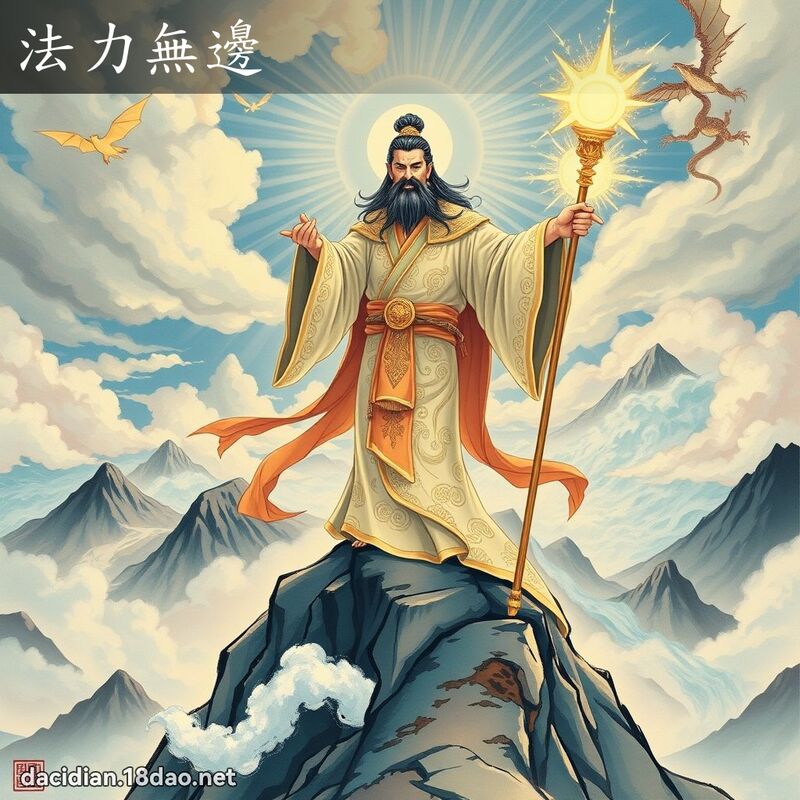 法力无边 - 国语大辞典配图