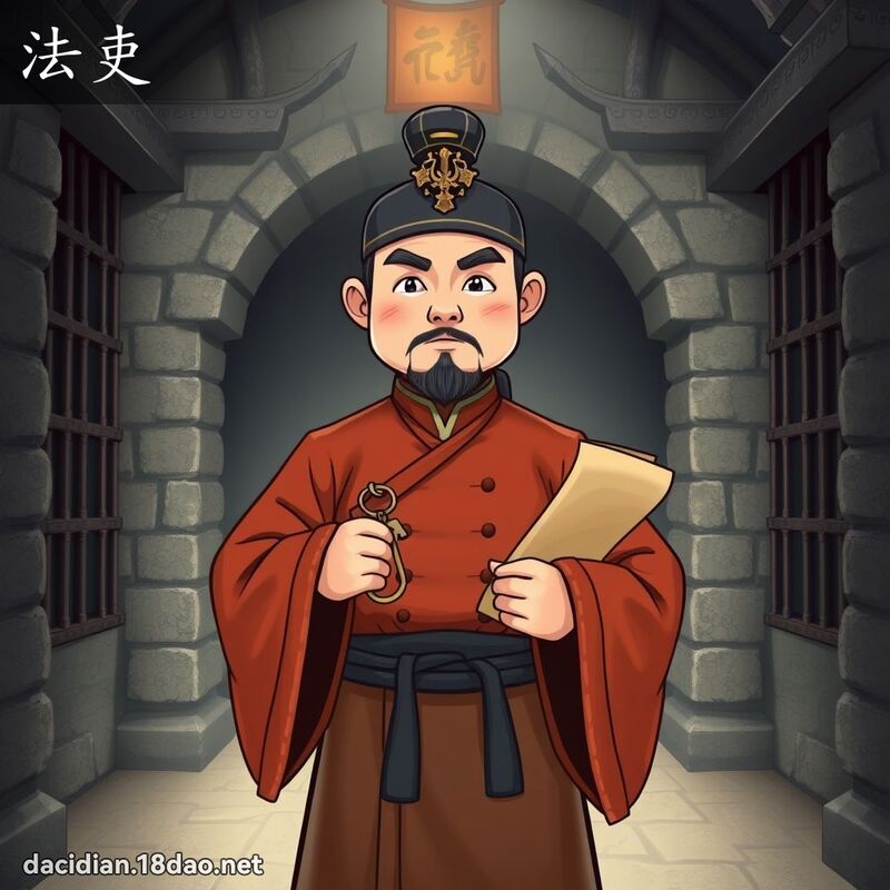 法吏 - 國語大辭典配圖