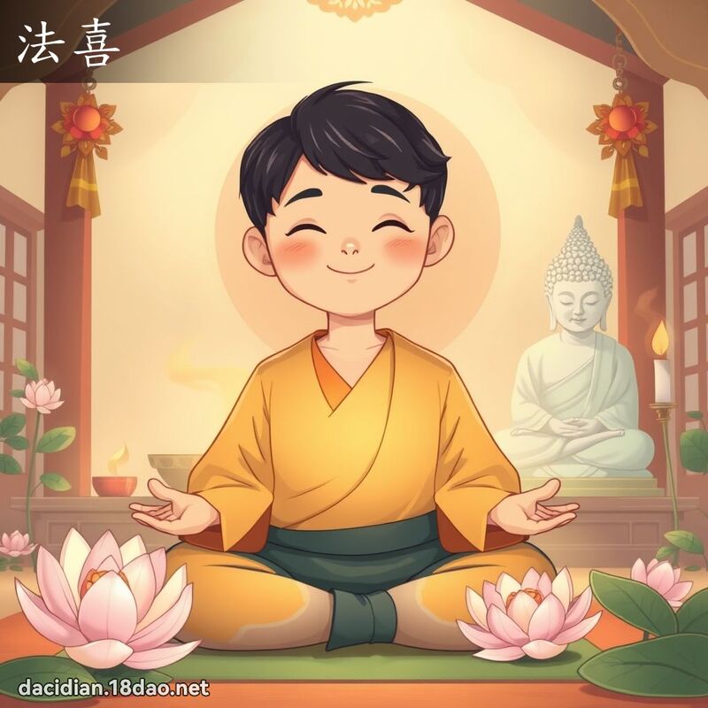 法喜 - 国语大辞典配图