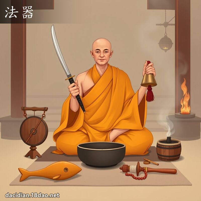 法器 - 国语大辞典配图