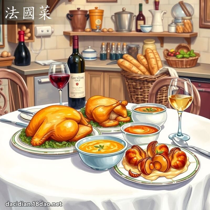 法国菜 - 国语大辞典配图