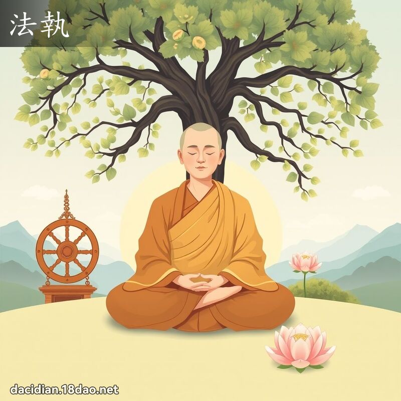 法執 - 國語大辭典配圖