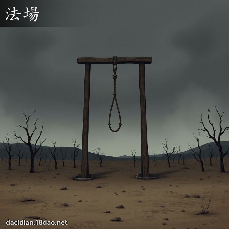 法场 - 国语大辞典配图