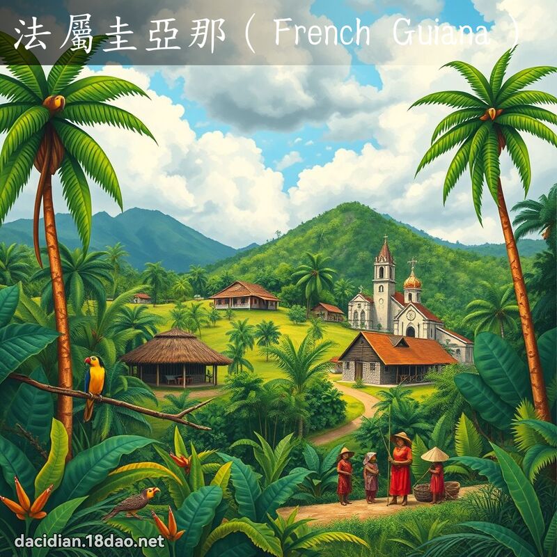 法屬圭亞那（French Guiana） - 國語大辭典配圖
