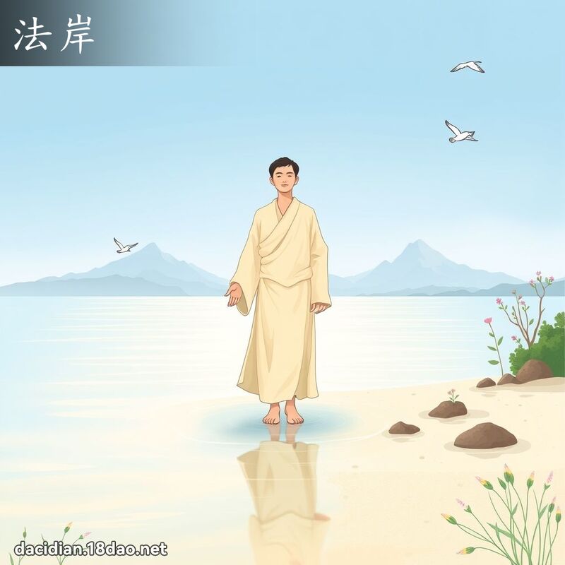 法岸 - 國語大辭典配圖