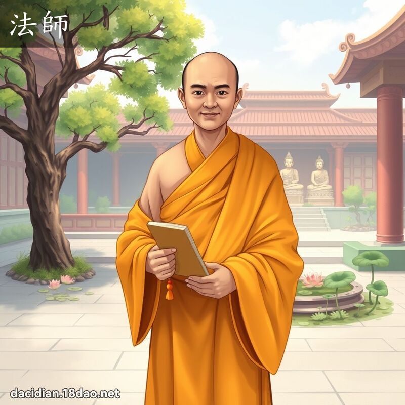 法师 - 国语大辞典配图