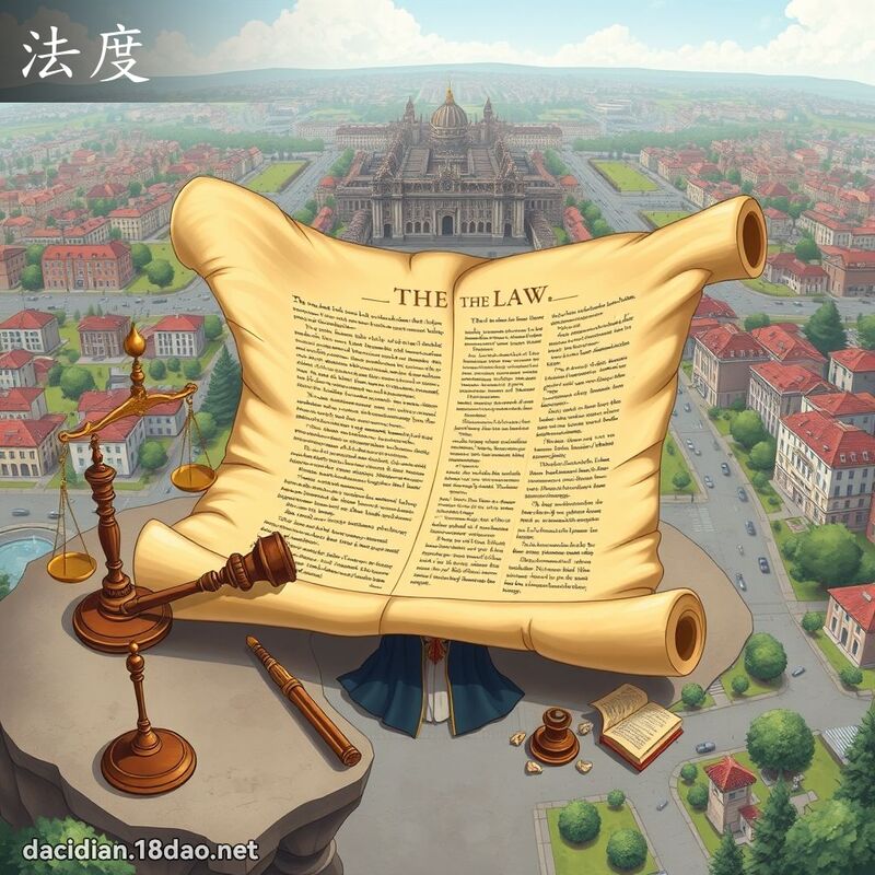 法度 - 国语大辞典配图