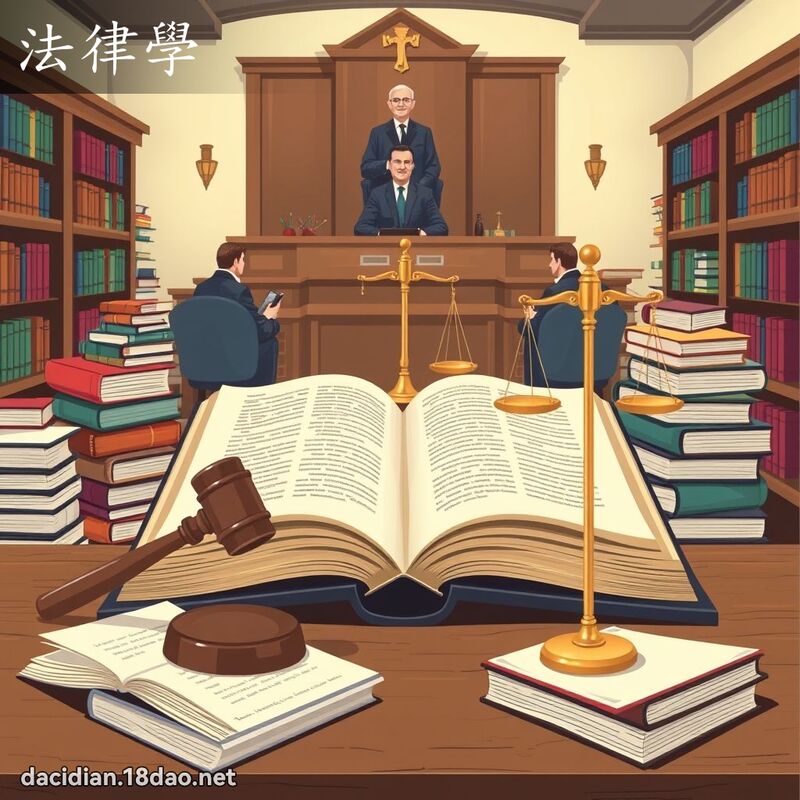 法律学 - 国语大辞典配图