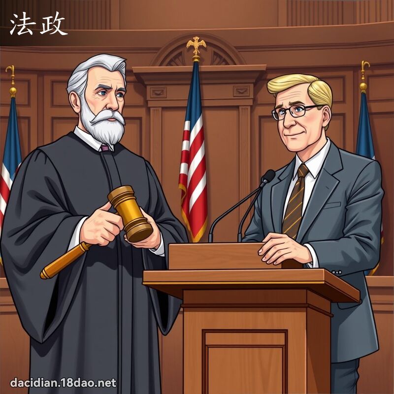 法政 - 國語大辭典配圖