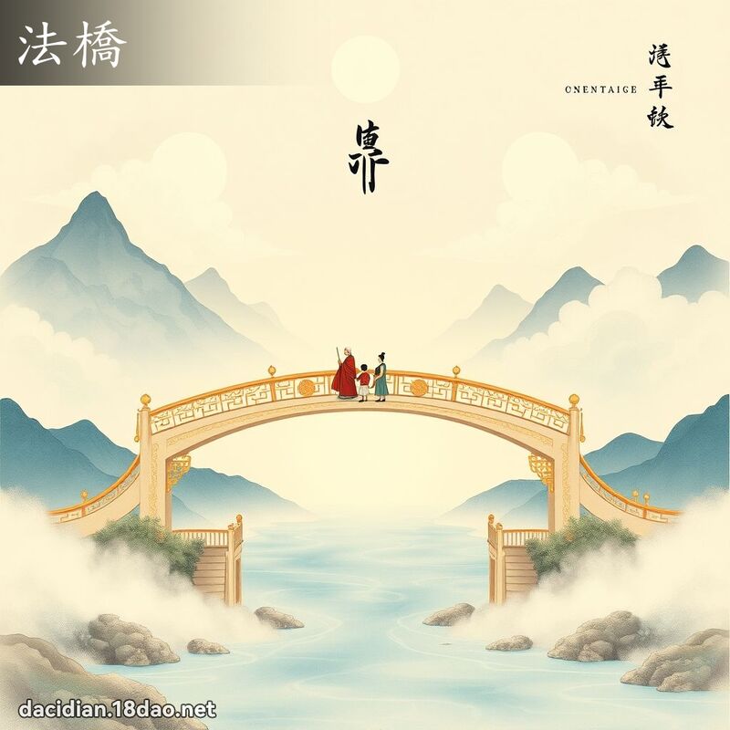 法橋 - 國語大辭典配圖