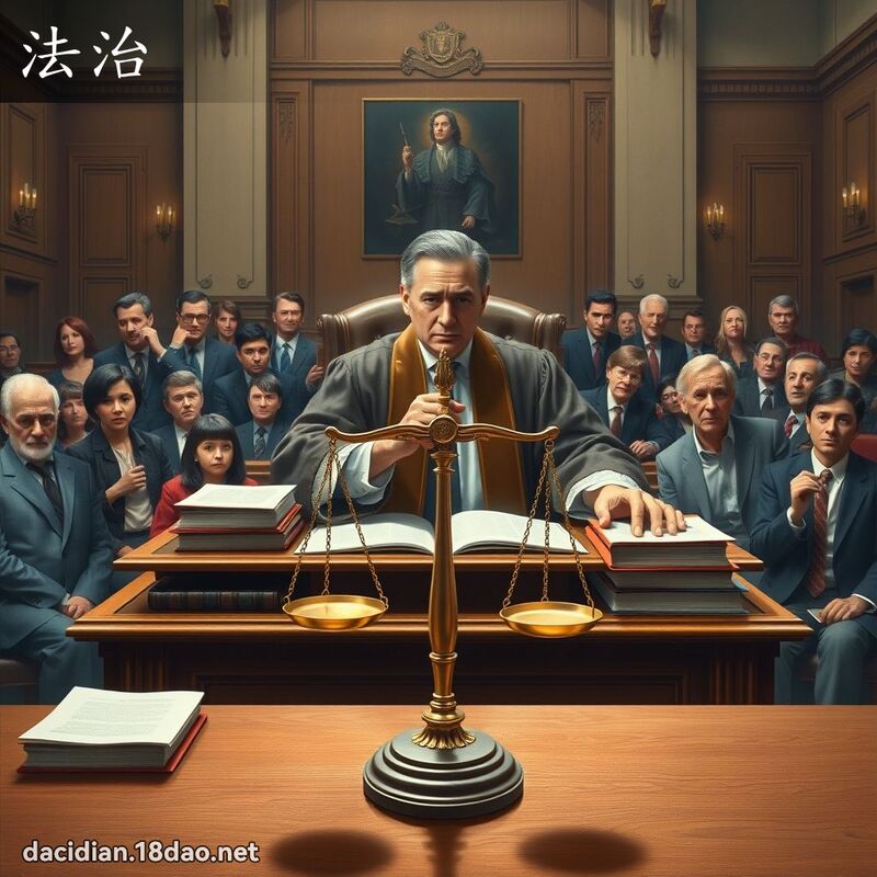 法治 - 國語大辭典配圖