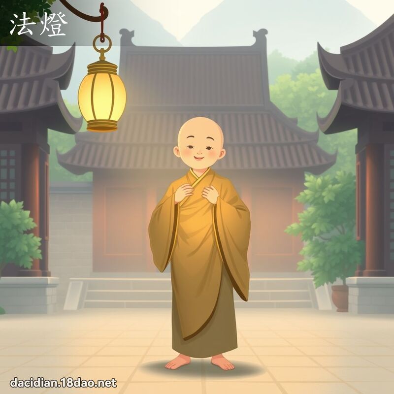 法燈 - 國語大辭典配圖