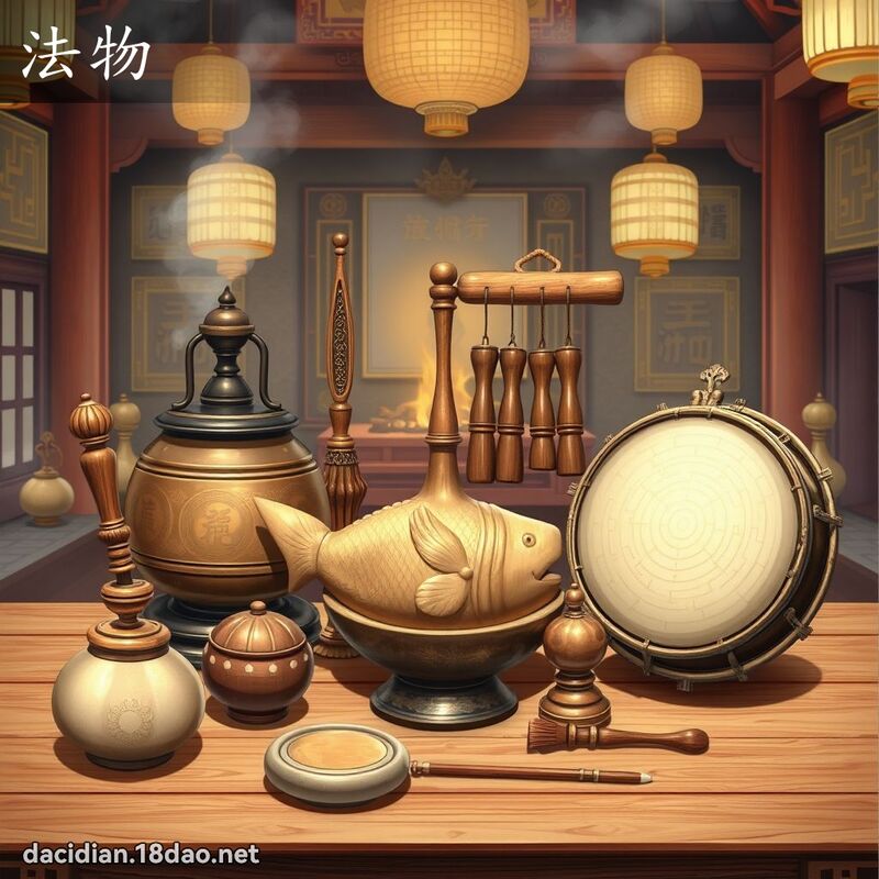 法物 - 国语大辞典配图