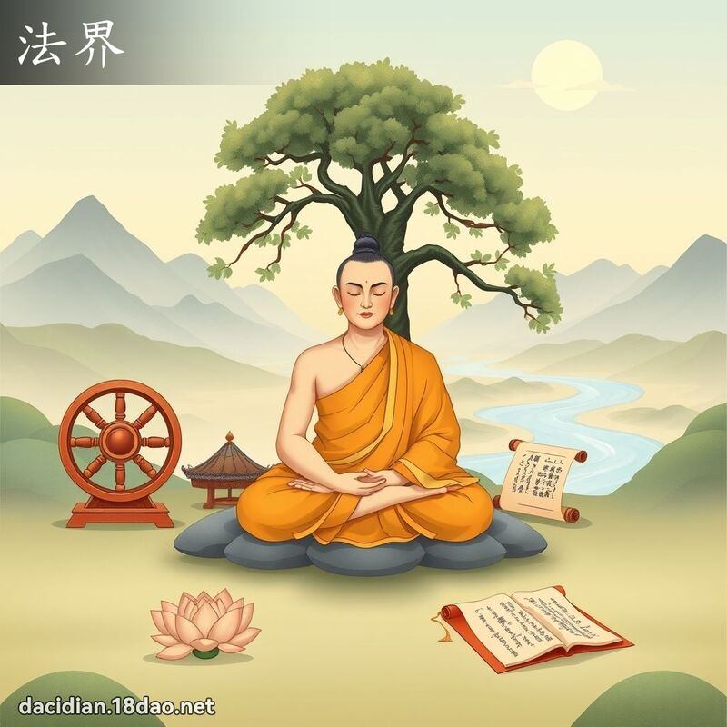 法界 - 國語大辭典配圖