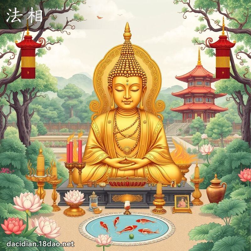 法相 - 国语大辞典配图