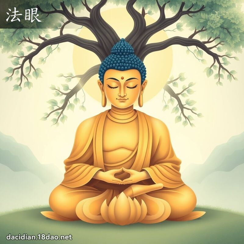 法眼 - 國語大辭典配圖