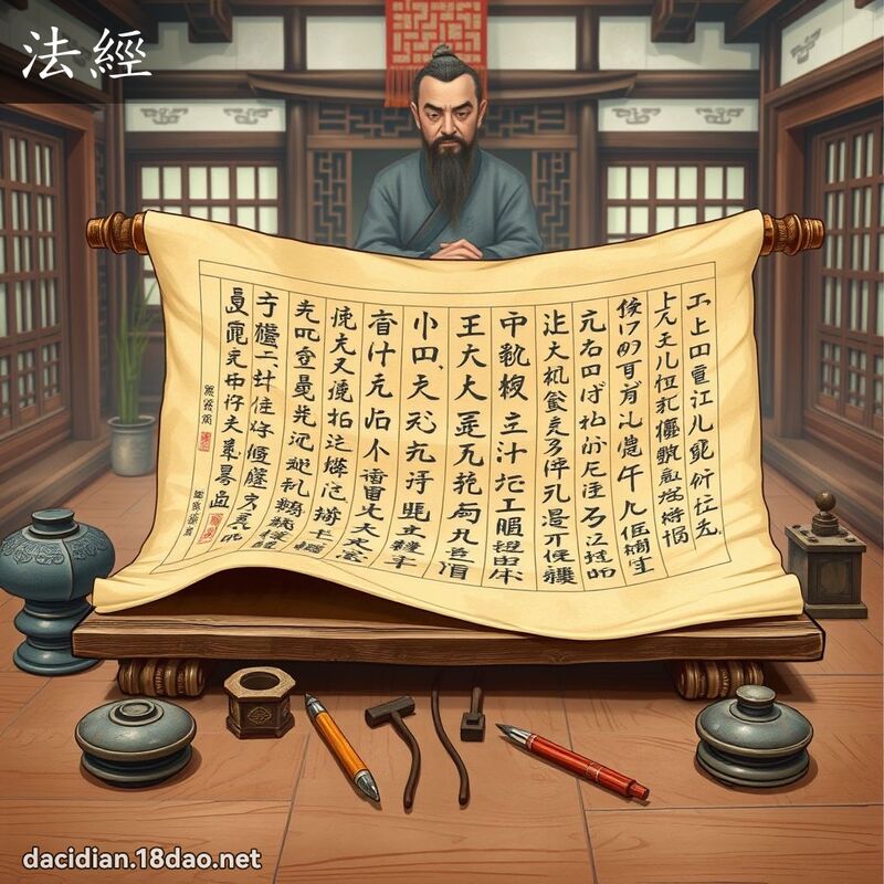 法经 - 国语大辞典配图