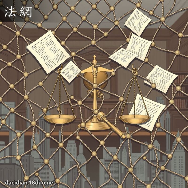 法網 - 國語大辭典配圖