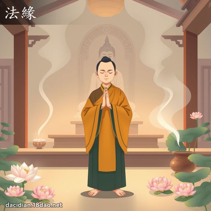 法缘 - 国语大辞典配图