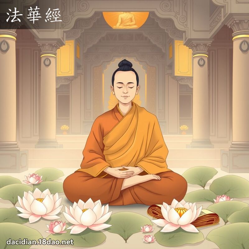 法華經 - 國語大辭典配圖