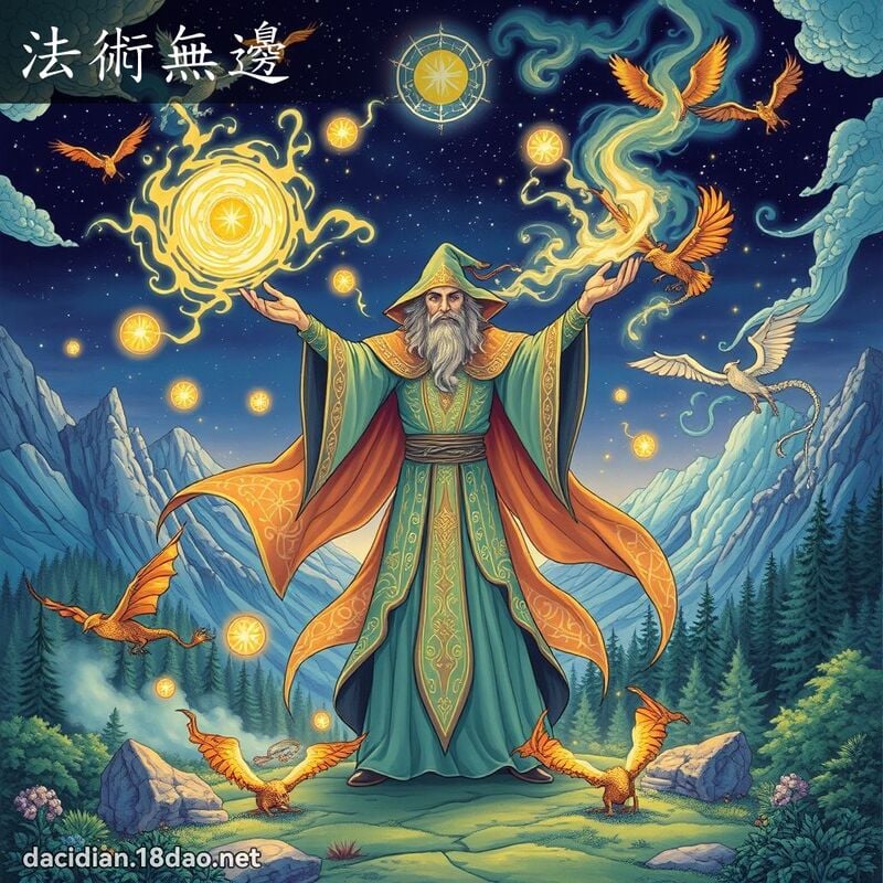 法术无边 - 国语大辞典配图