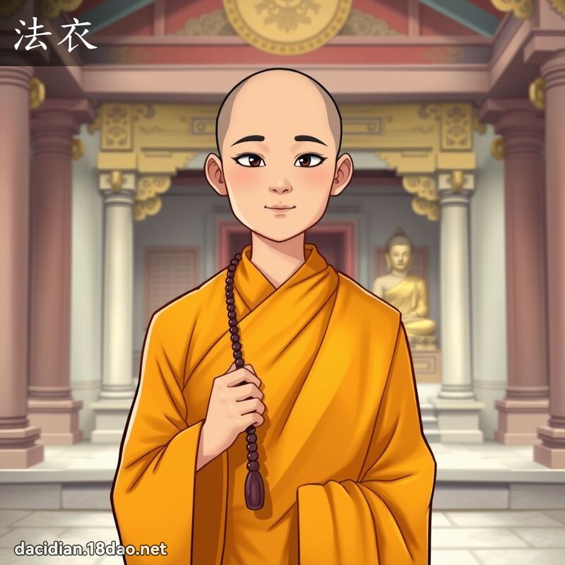 法衣 - 国语大辞典配图