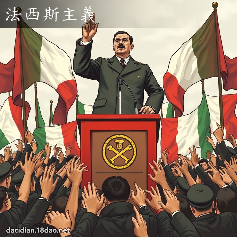 法西斯主義 - 國語大辭典配圖