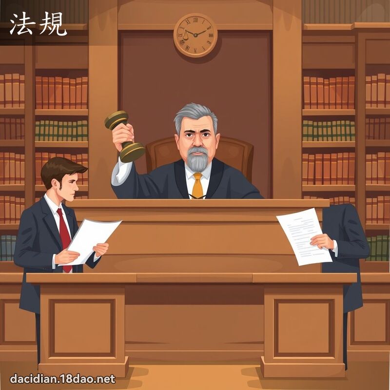 法規 - 國語大辭典配圖
