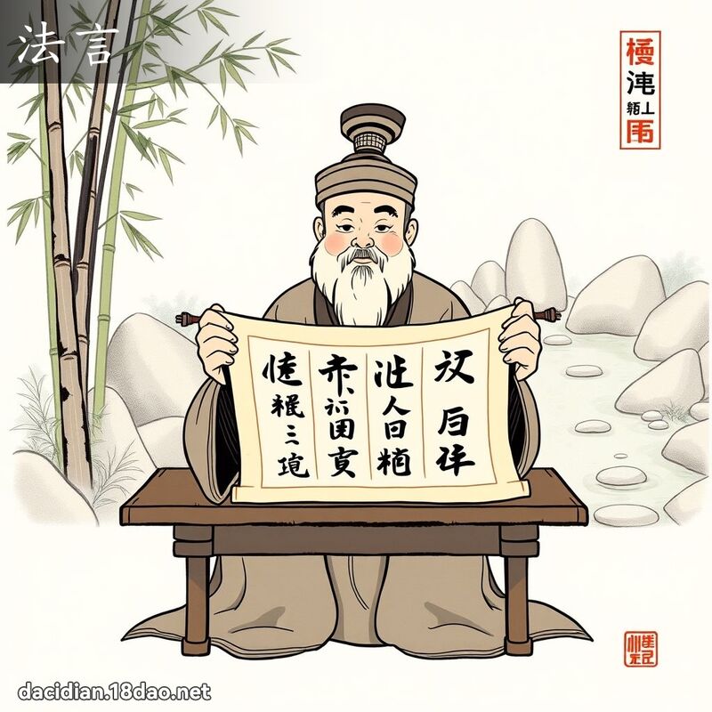 法言 - 國語大辭典配圖