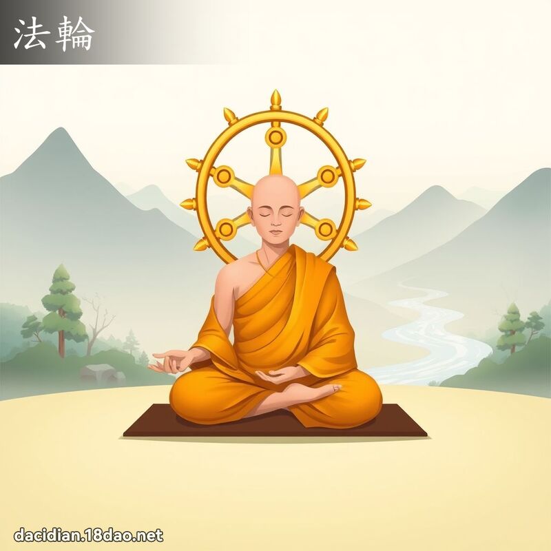 法輪 - 國語大辭典配圖