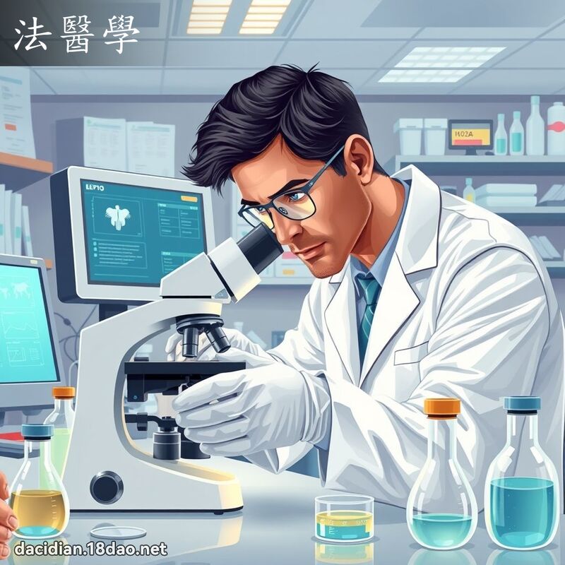 法醫學 - 國語大辭典配圖