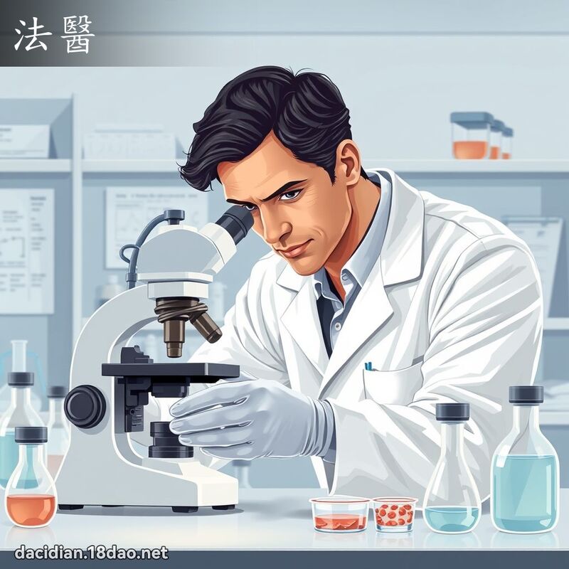 法醫 - 國語大辭典配圖