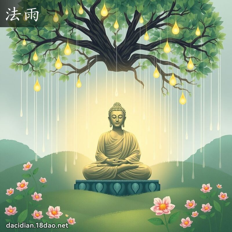 法雨 - 國語大辭典配圖