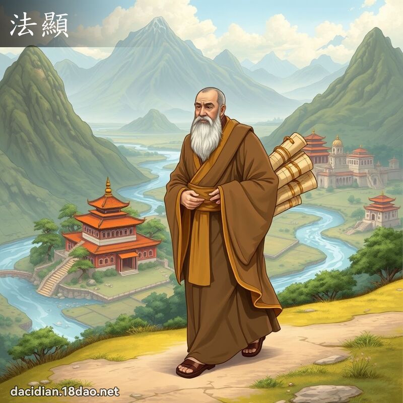 法顯 - 國語大辭典配圖
