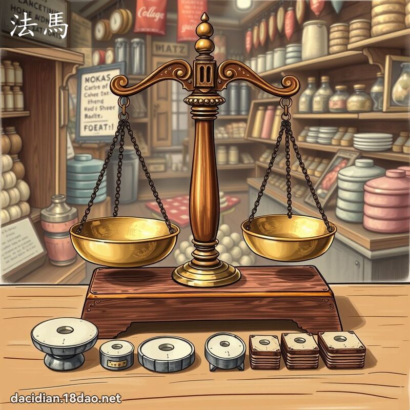 法马 - 国语大辞典配图