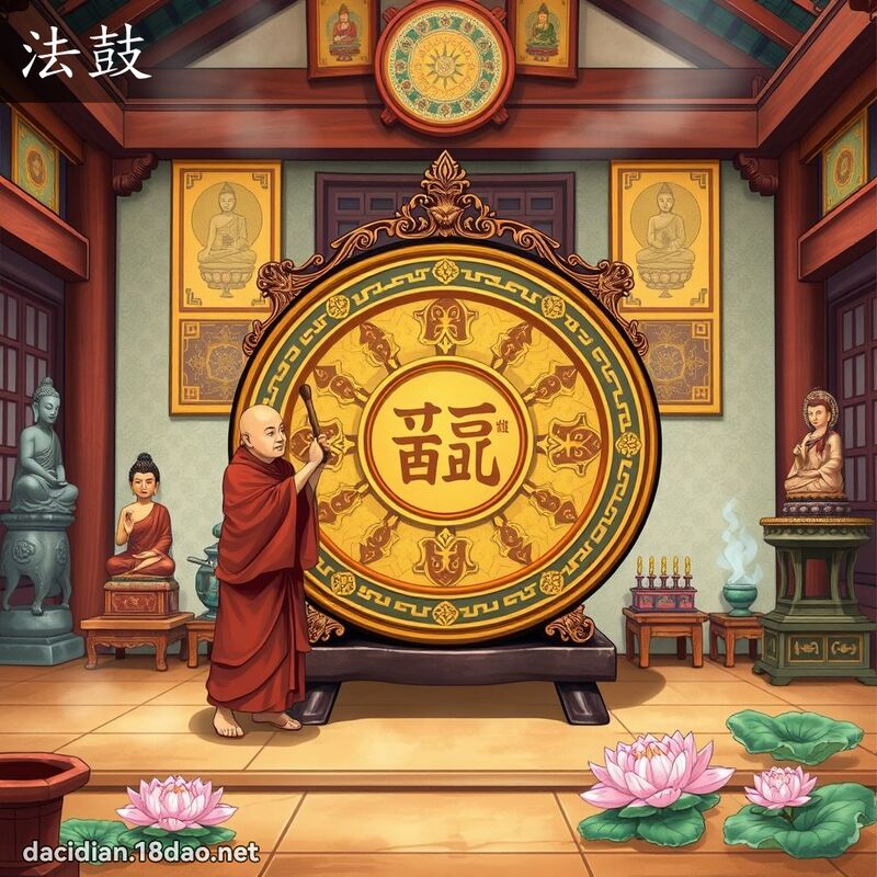 法鼓 - 國語大辭典配圖
